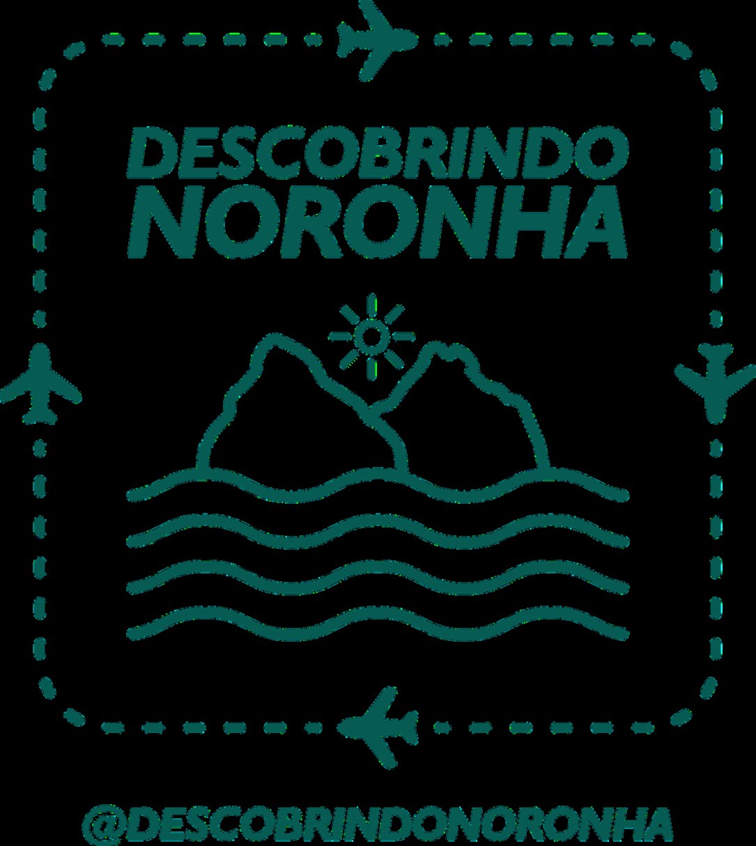Noite e paisagem de Noronha